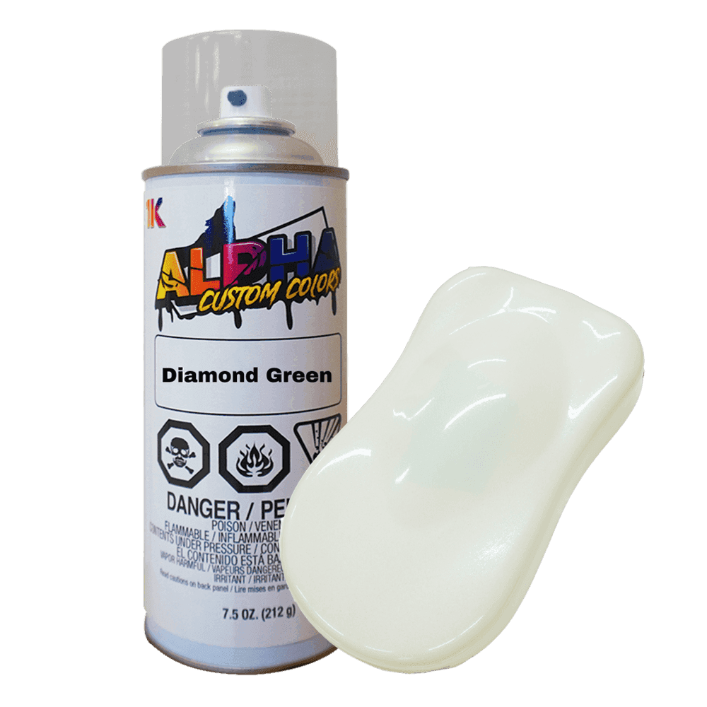 Diamond Green Bike Paint Kit - The Spray Source - Alpha Pigments