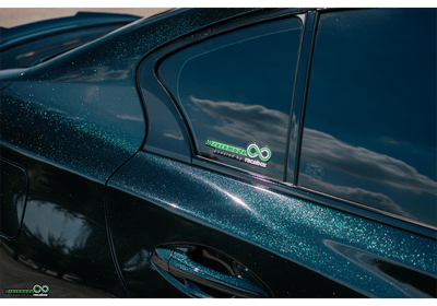 Diamond Green Small Car Kit (Black Ground Coat) - The Spray Source - Alpha Pigments