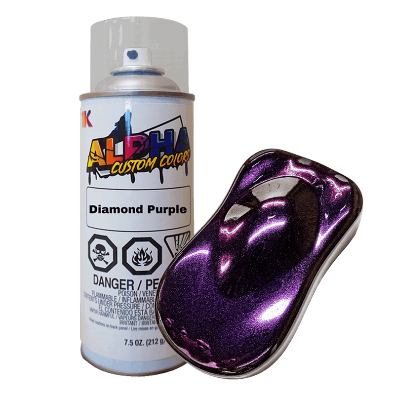 Diamond Purple Bike Paint Kit - The Spray Source - Alpha Pigments
