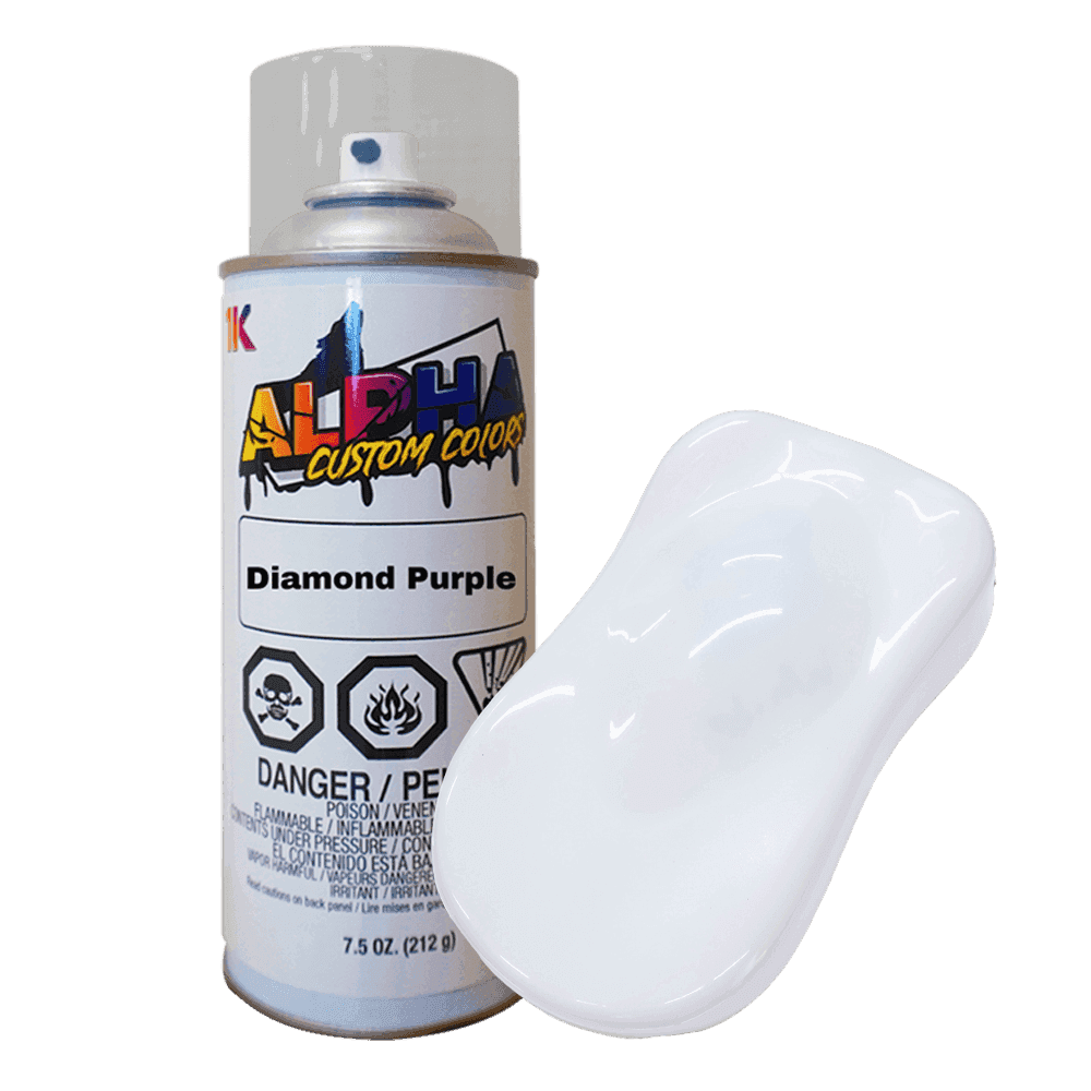 Diamond Purple Bike Paint Kit - The Spray Source - Alpha Pigments