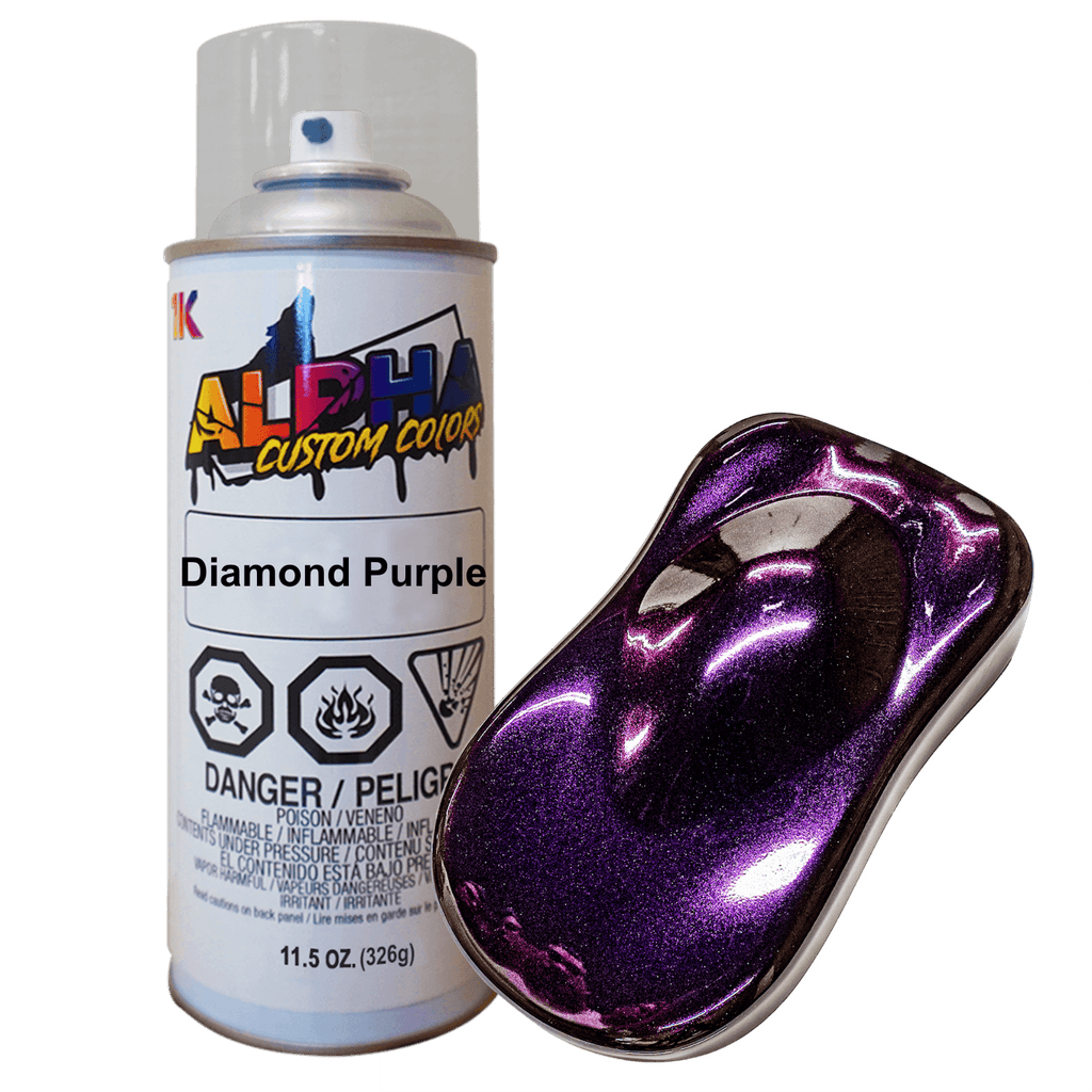 Diamond Purple Spray Can Midcoat - The Spray Source - Alpha Pigments