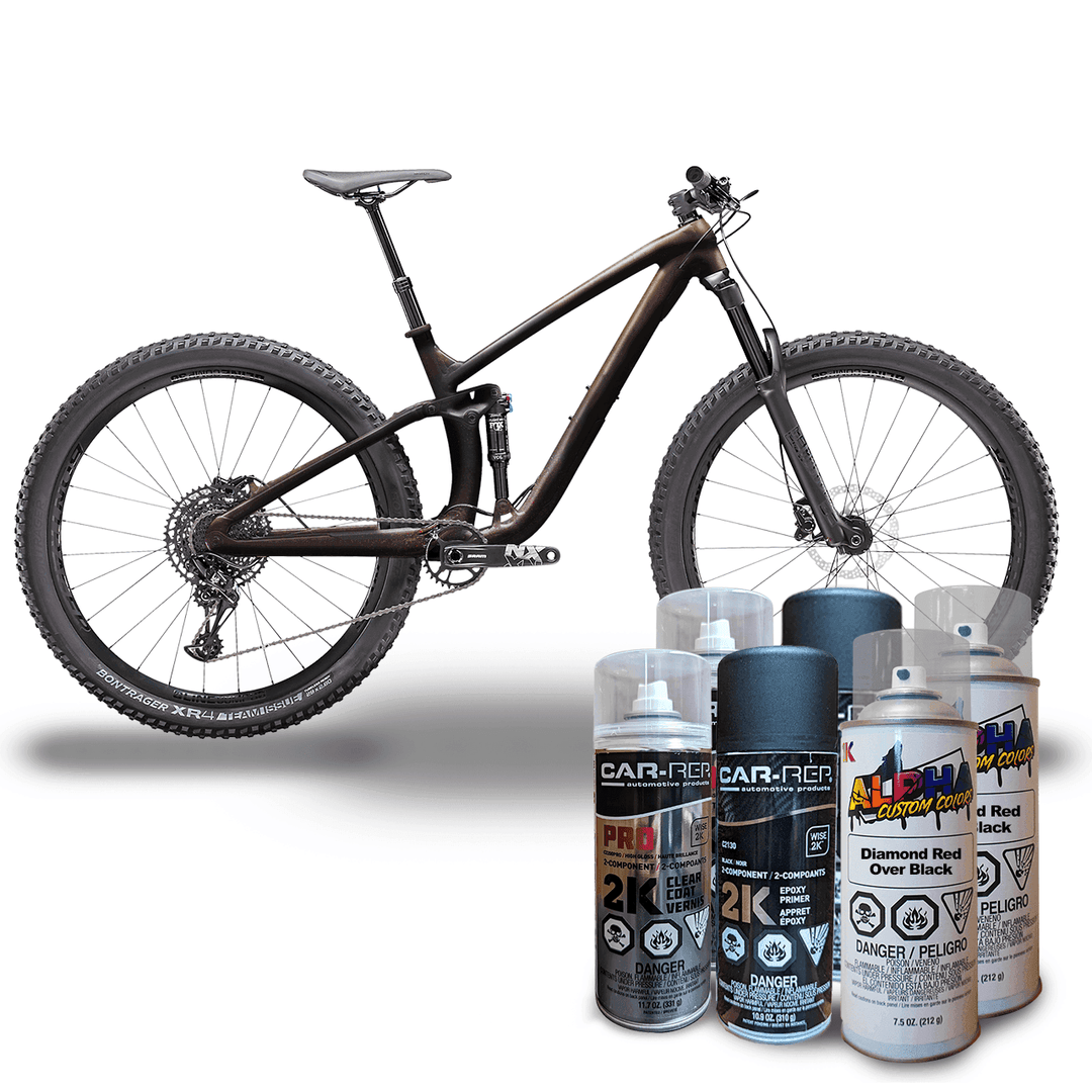 Diamond Red Bike Paint Kit - The Spray Source - Alpha Pigments