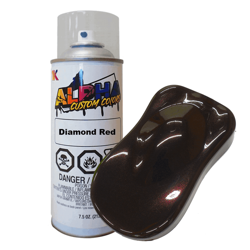 Diamond Red Bike Paint Kit - The Spray Source - Alpha Pigments