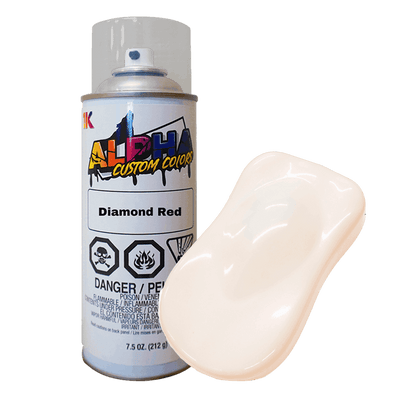 Diamond Red Bike Paint Kit - The Spray Source - Alpha Pigments