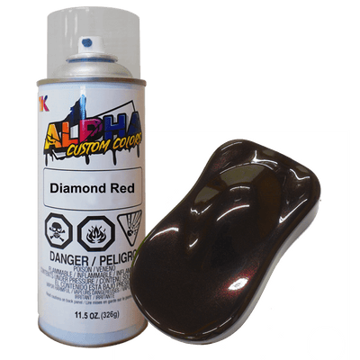 Diamond Red Spray Can Midcoat - The Spray Source - Alpha Pigments