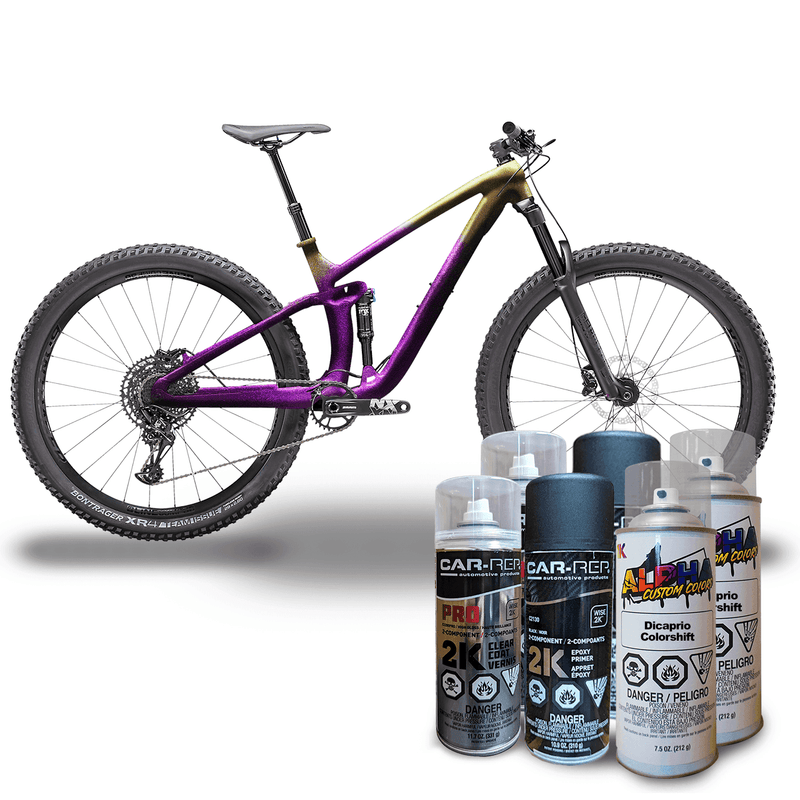 Dicaprio Colorshift Bike Paint Kit - The Spray Source - Alpha Pigments