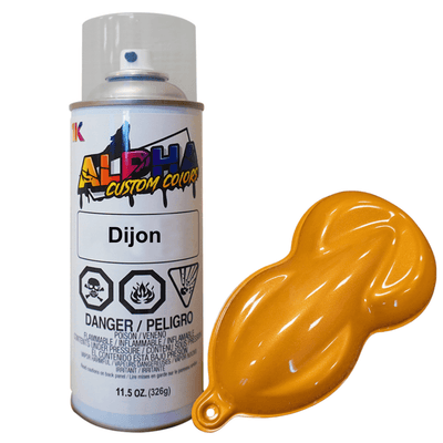 Dijon Spray Can Midcoat - The Spray Source - Alpha Pigments