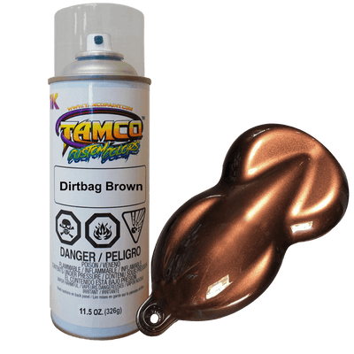 Dirtbag Brown Spray Can - The Spray Source - Tamco Paint