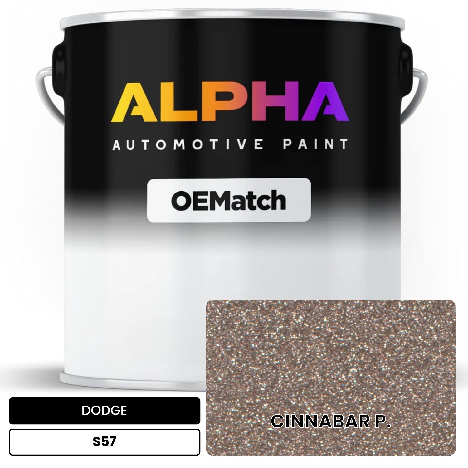 DODGE CINNABAR P. S57 OEMatch Basecoat