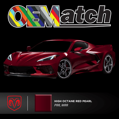 Dodge High Octane Red Pearl PRR/MRR KIT | OEM Drop-In Pigment - The Spray Source - Alpha Pigments