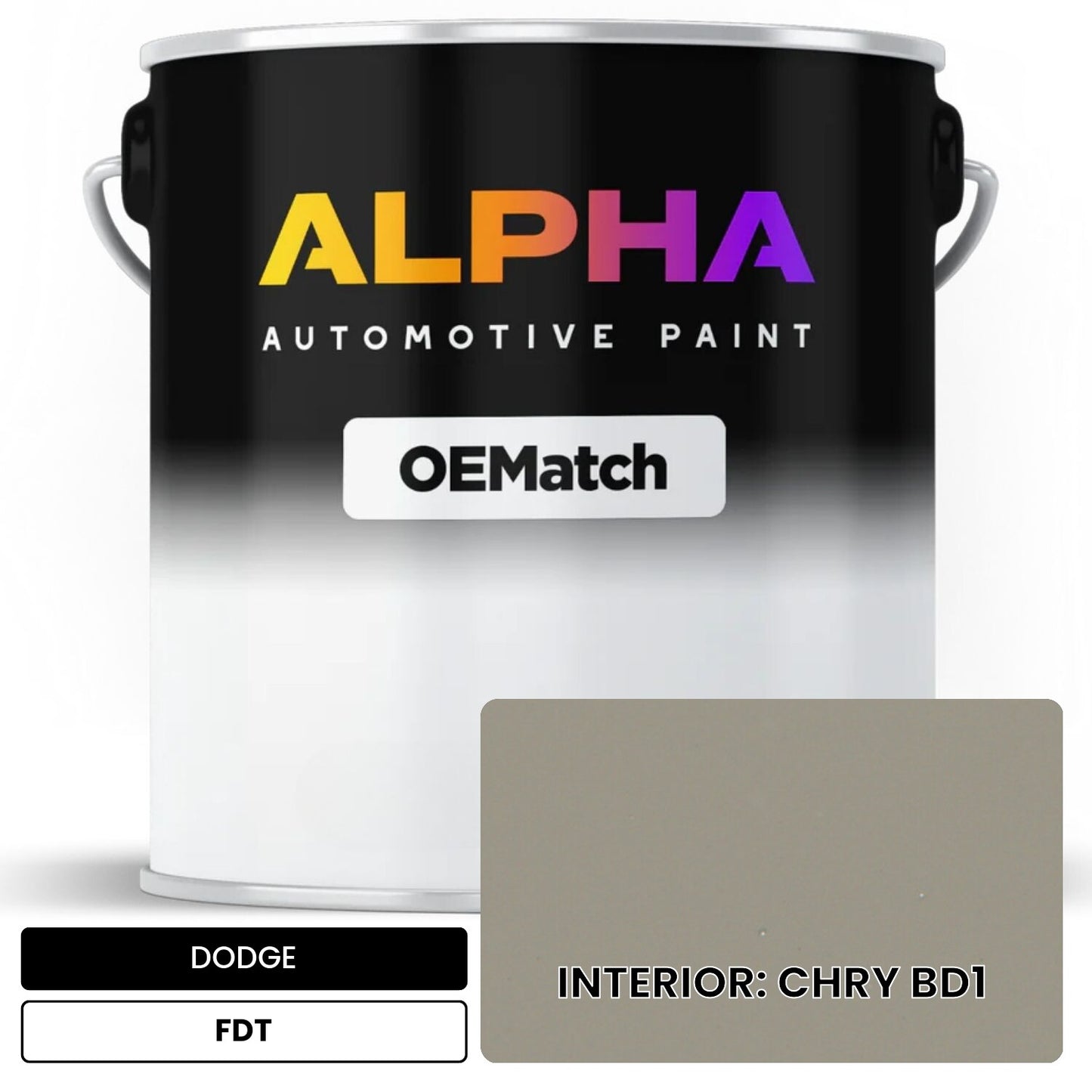 DODGE INTERIOR: CHRY BD1 FDT OEMatch Basecoat