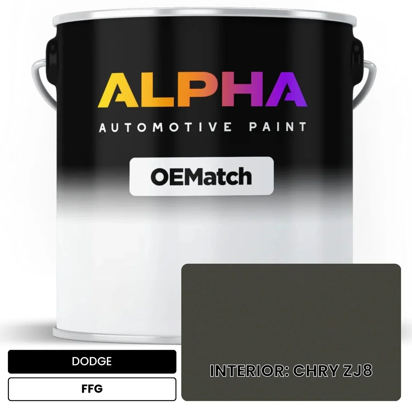 DODGE INTERIOR: CHRY ZJ8 FFG OEMatch Basecoat