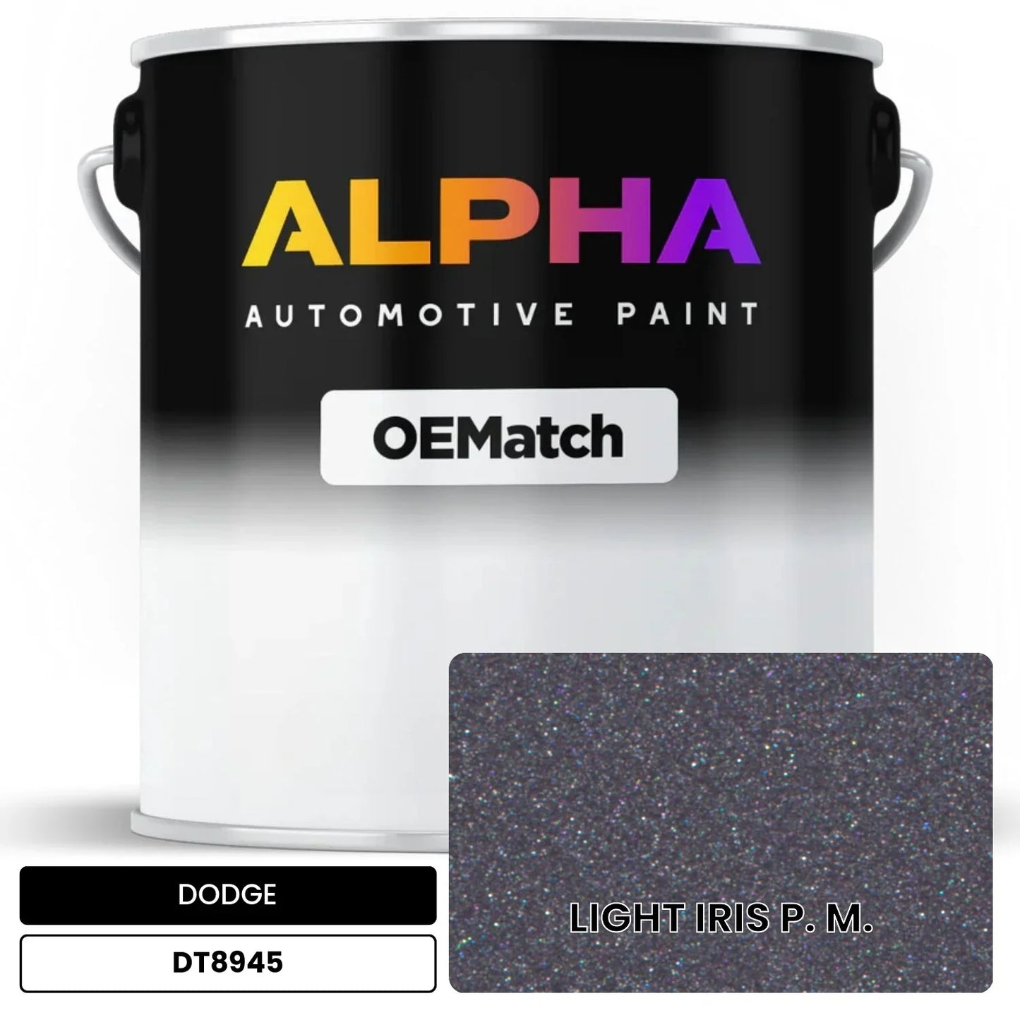 DODGE LIGHT IRIS P. M. DT8945 OEMatch Basecoat