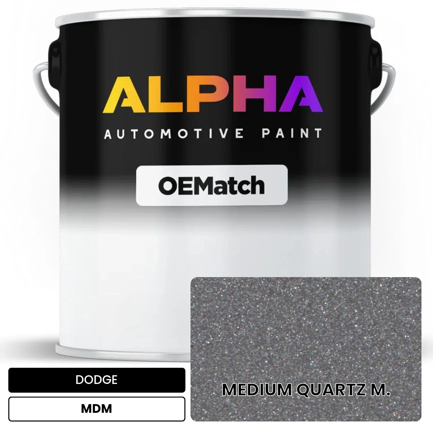 DODGE MEDIUM QUARTZ M. MDM OEMatch Basecoat