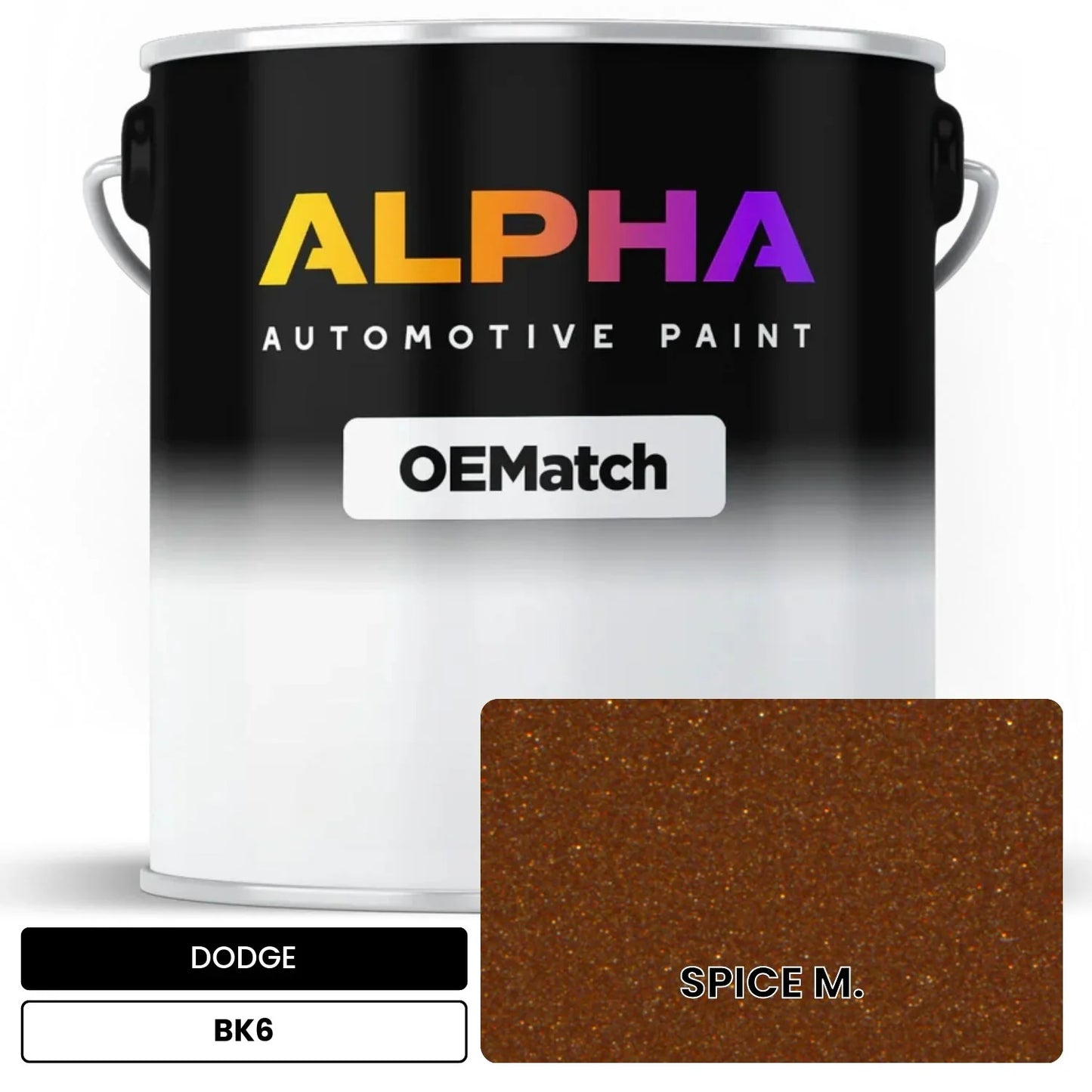 DODGE SPICE M. BK6 OEMatch Basecoat