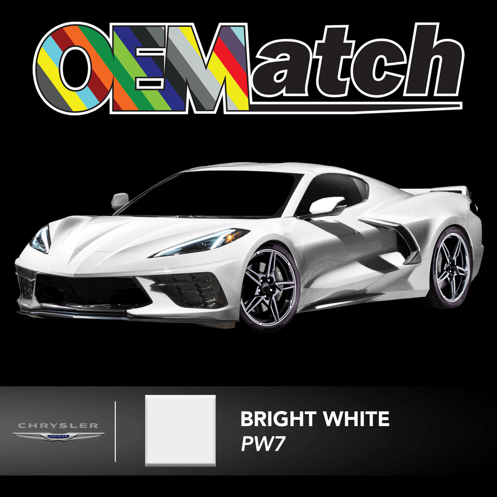 Dodge/Chrysler Bright White | OEM Drop-In Pigment - The Spray Source - Alpha Pigments