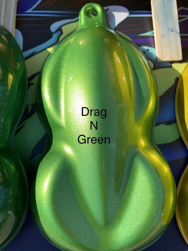 Drag N Green Metallic Basecoat - Tamco Paint - Custom Color - The Spray Source - Tamco Paint