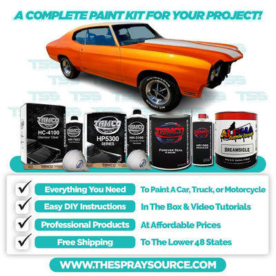 Dreamsicle Car kit (White Ground Coat) - The Spray Source - Alpha Pigments