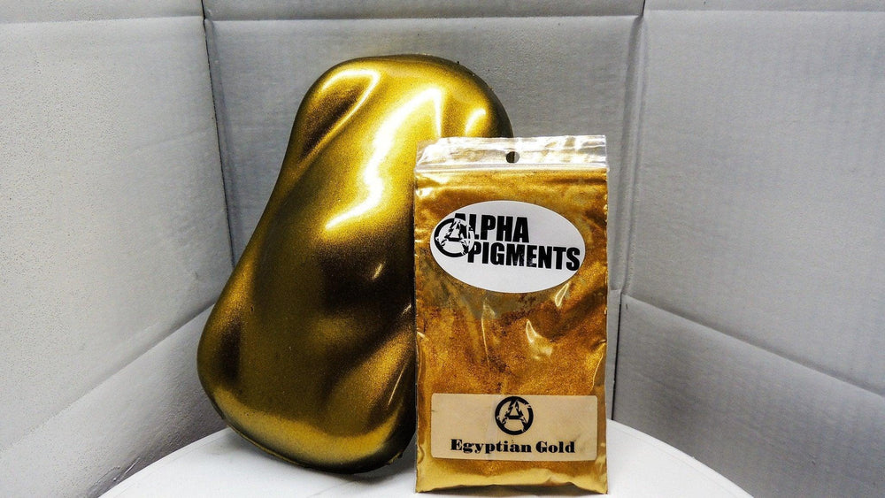 Egyptian Gold Dry Pearl Pigment - The Spray Source - Alpha Pigments