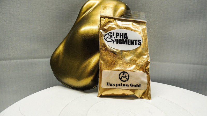 Egyptian Gold Dry Pearl Pigment - The Spray Source - Alpha Pigments
