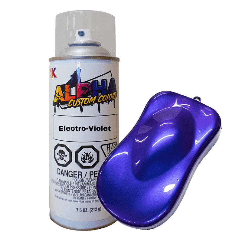 Electro-Violet Bike Paint Kit - The Spray Source - Alpha Pigments