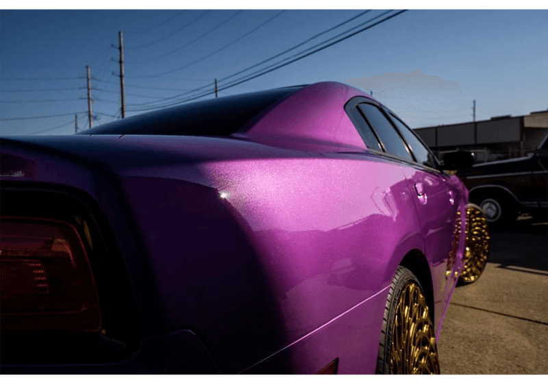 Electro-Violet Extra Large Car Kit (Black Ground Coat) - The Spray Source - Alpha Pigments