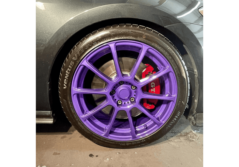Electro-Violet Large Car Kit (Black Ground Coat) - The Spray Source - Alpha Pigments