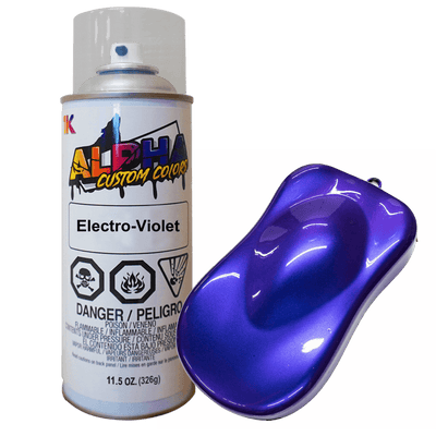 Electro-Violet Spray Can Midcoat - The Spray Source - Alpha Pigments