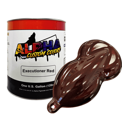 Executioner Red Paint Basecoat - The Spray Source - Alpha Pigments