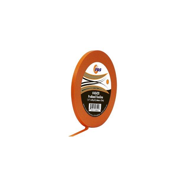 FBS Distribution 1/4"X60Y Orange Fine Line Proband Tape - The Spray Source - FBS Distribution