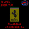 Ferrari Rosso Chiaro | 307 | 1980-1982 | OEM AG Series Single Stage - The Spray Source - Tamco Paint Manufacturing