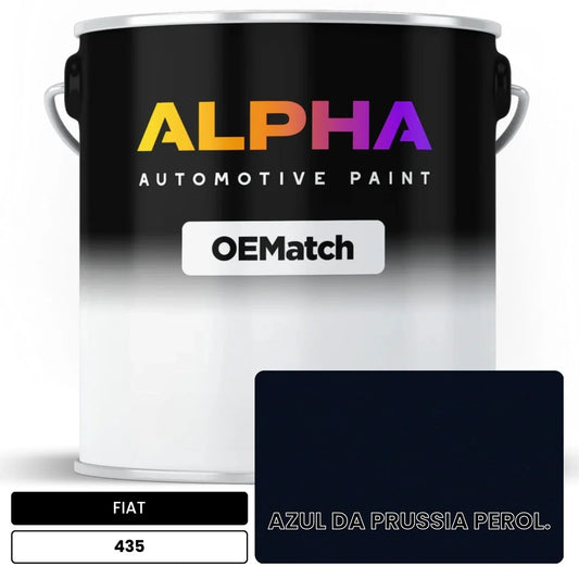 FIAT AZUL DA PRUSSIA PEROL. 435 OEMatch Basecoat