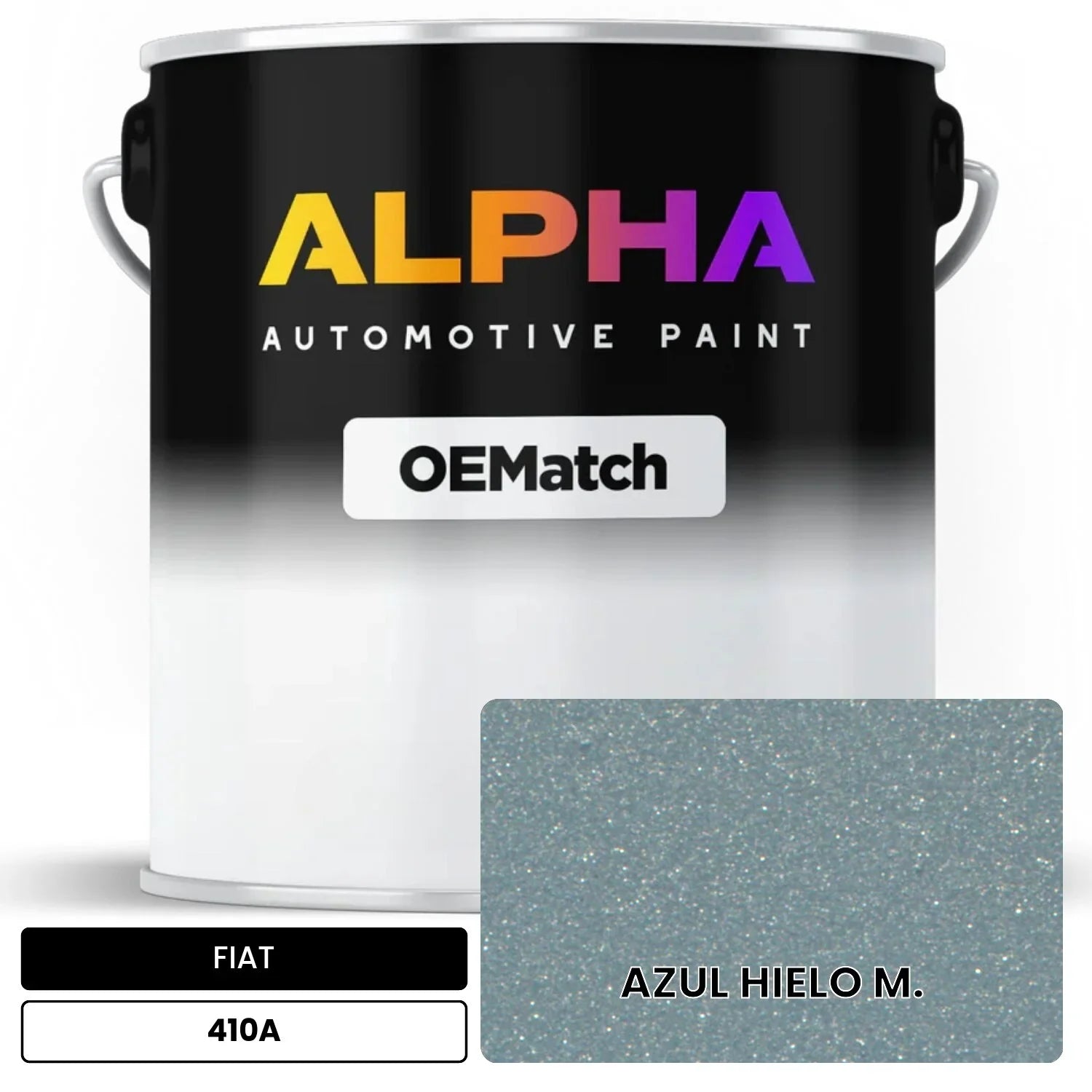 FIAT AZUL HIELO M. 410A OEMatch Basecoat