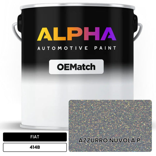 FIAT AZZURRO NUVOLA P. 414B OEMatch Basecoat