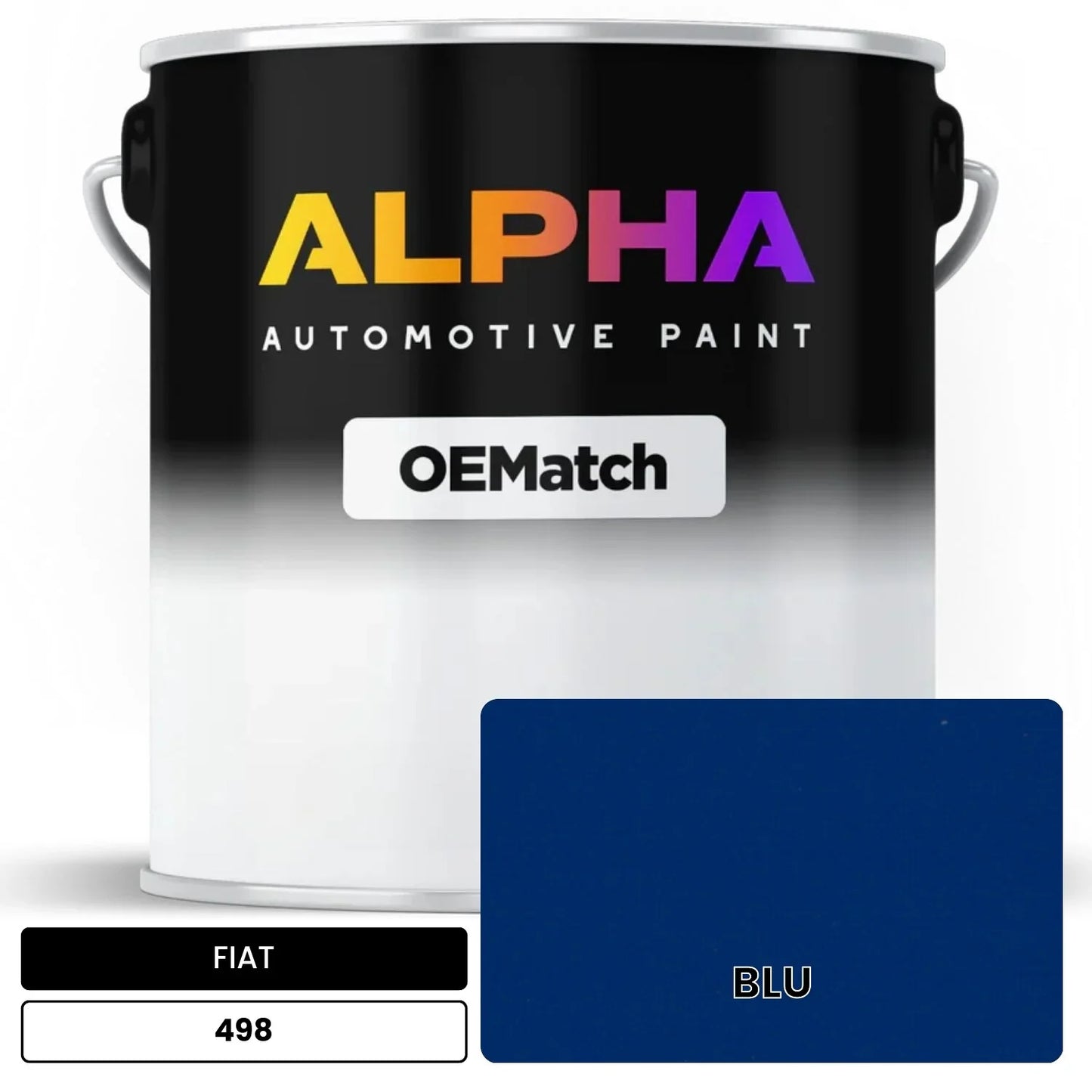 FIAT BLU 498 OEMatch Basecoat