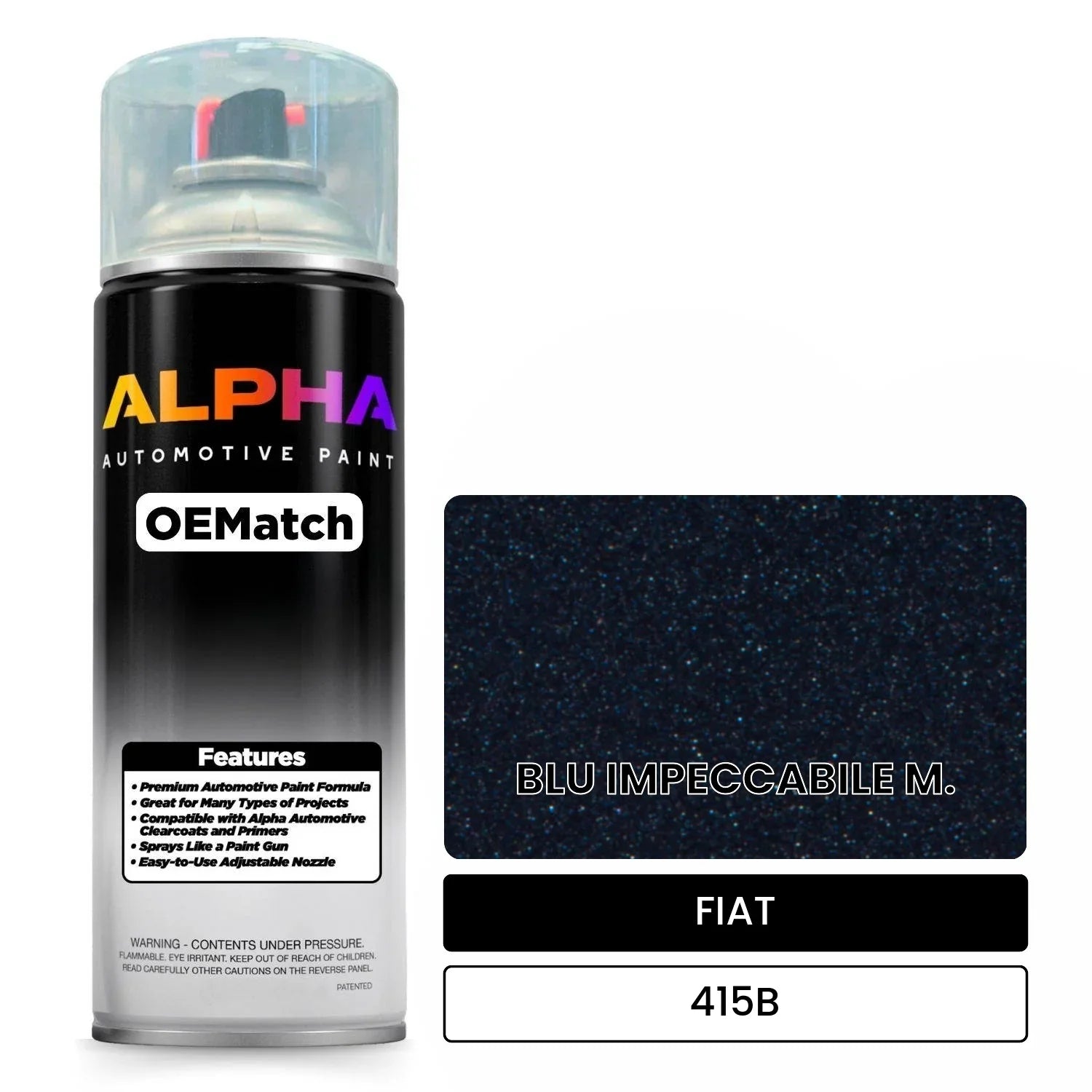 FIAT BLU IMPECCABILE M. 415B OEMatch Spraycan