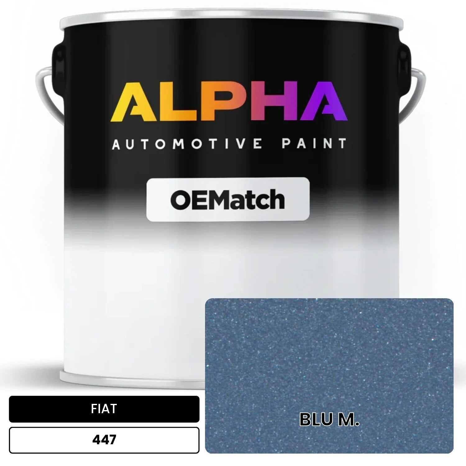 FIAT BLU M. 447 OEMatch Basecoat