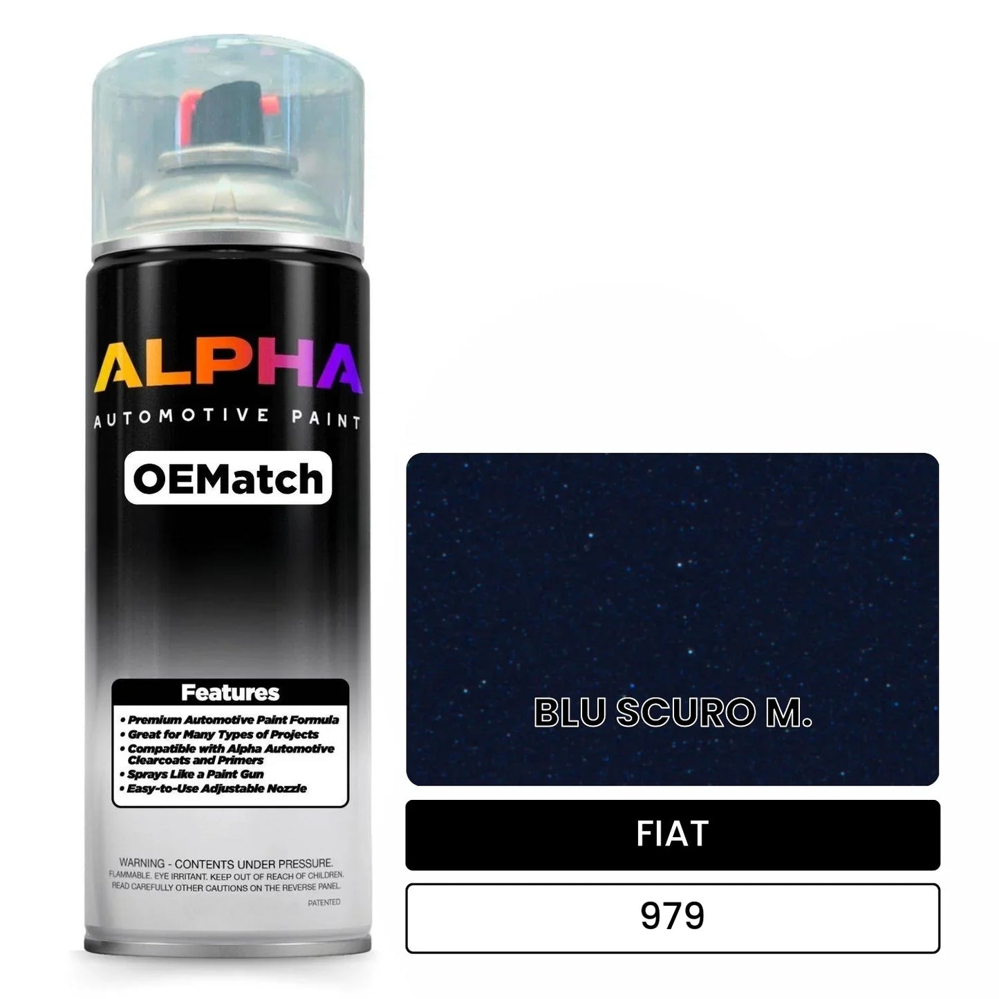 FIAT BLU SCURO M. 979 OEMatch Spraycan
