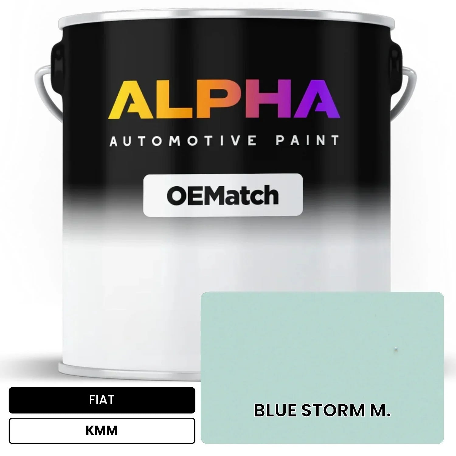 FIAT BLUE STORM M. KMM OEMatch Basecoat
