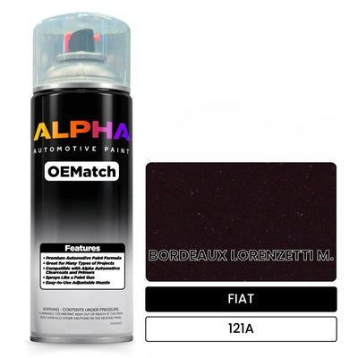 FIAT BORDEAUX LORENZETTI M. 121A | OEMatch Automotive Spraycan