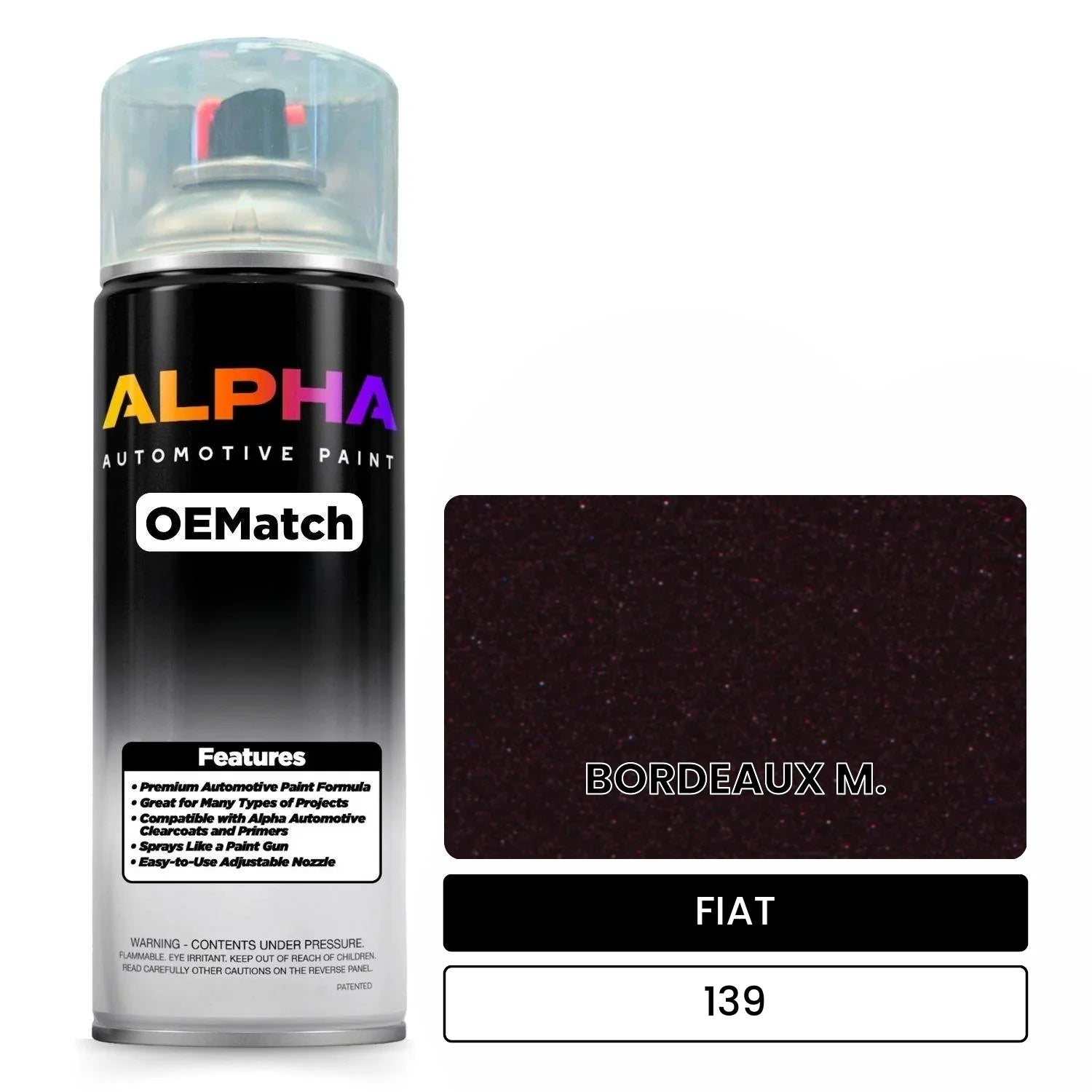 FIAT BORDEAUX M. 139 OEMatch Spraycan