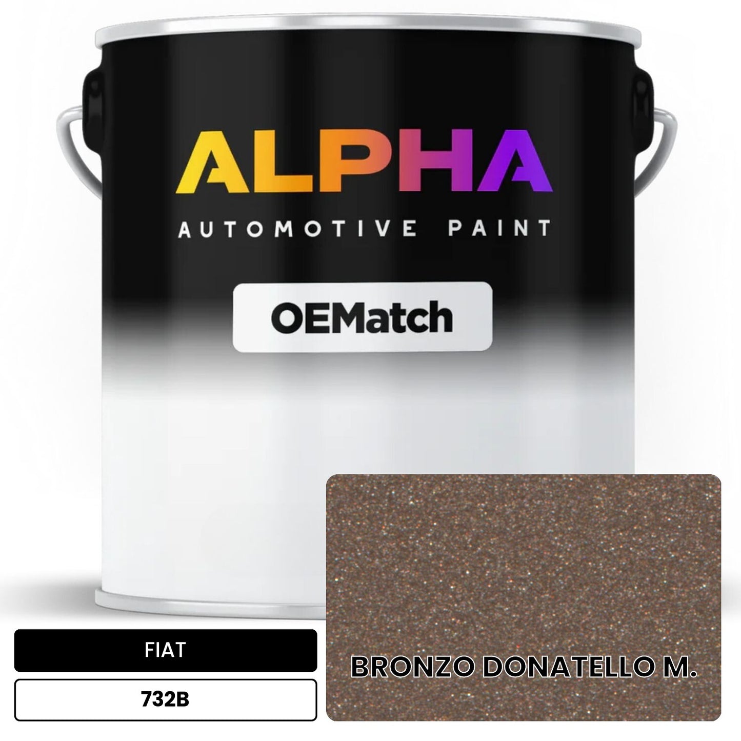 FIAT BRONZO DONATELLO M. 732B OEMatch Basecoat