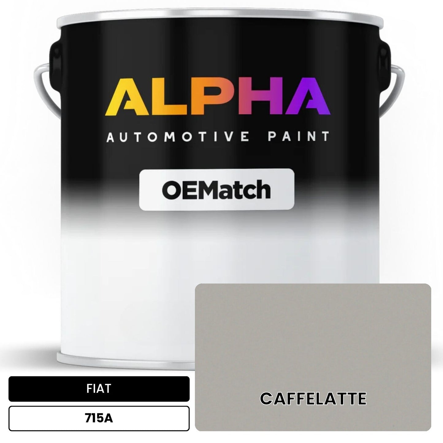 FIAT CAFFELATTE 715A OEMatch Basecoat