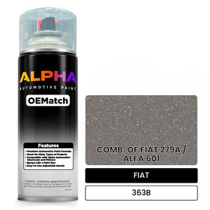 FIAT COMB. OF FIAT 279A / ALFA 601 363B | OEMatch Automotive Spraycan