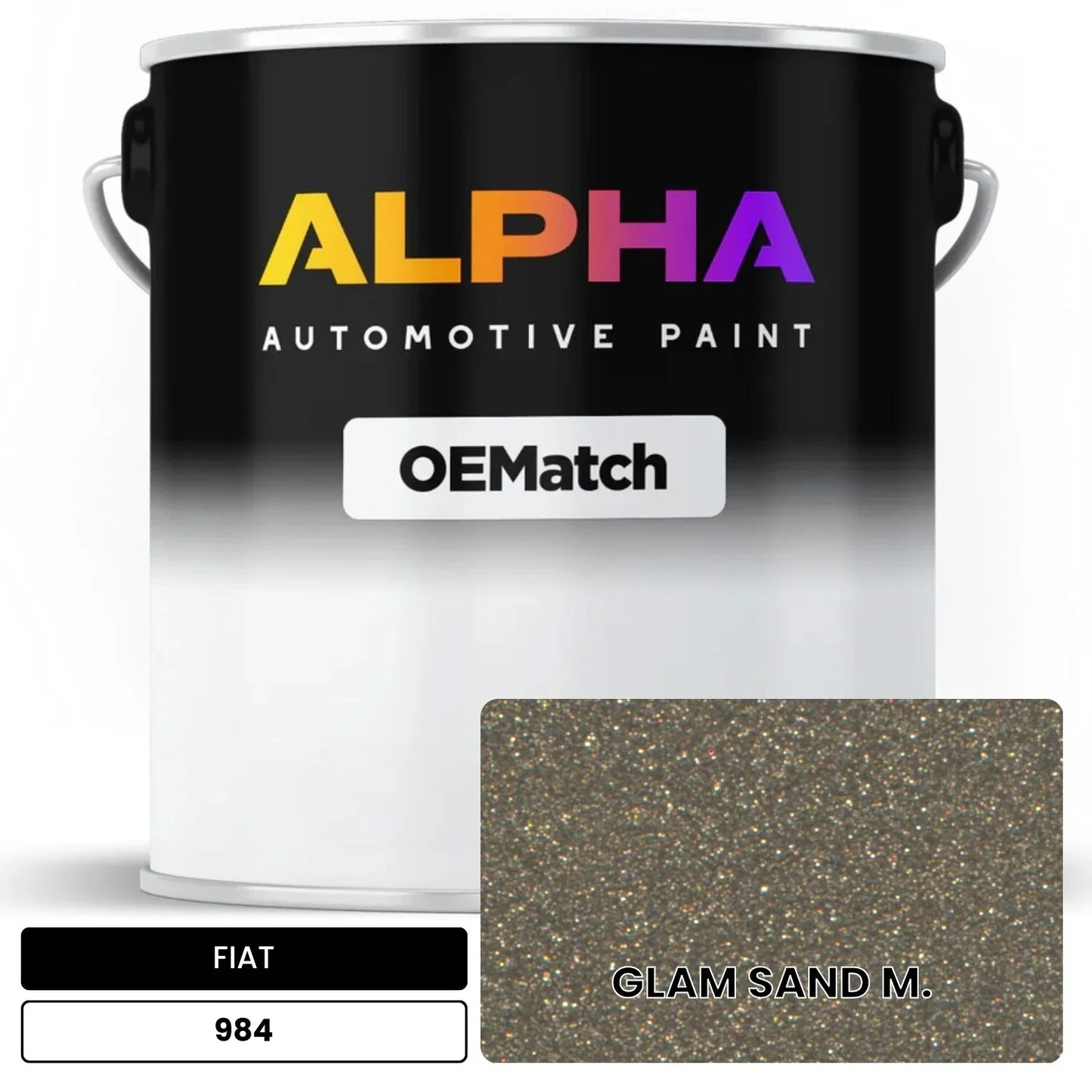 FIAT GLAM SAND M. 984 OEMatch Basecoat