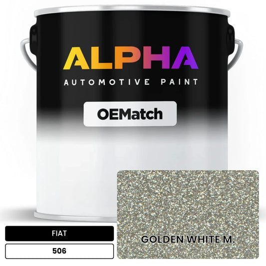 FIAT GOLDEN WHITE M. 506 OEMatch Basecoat