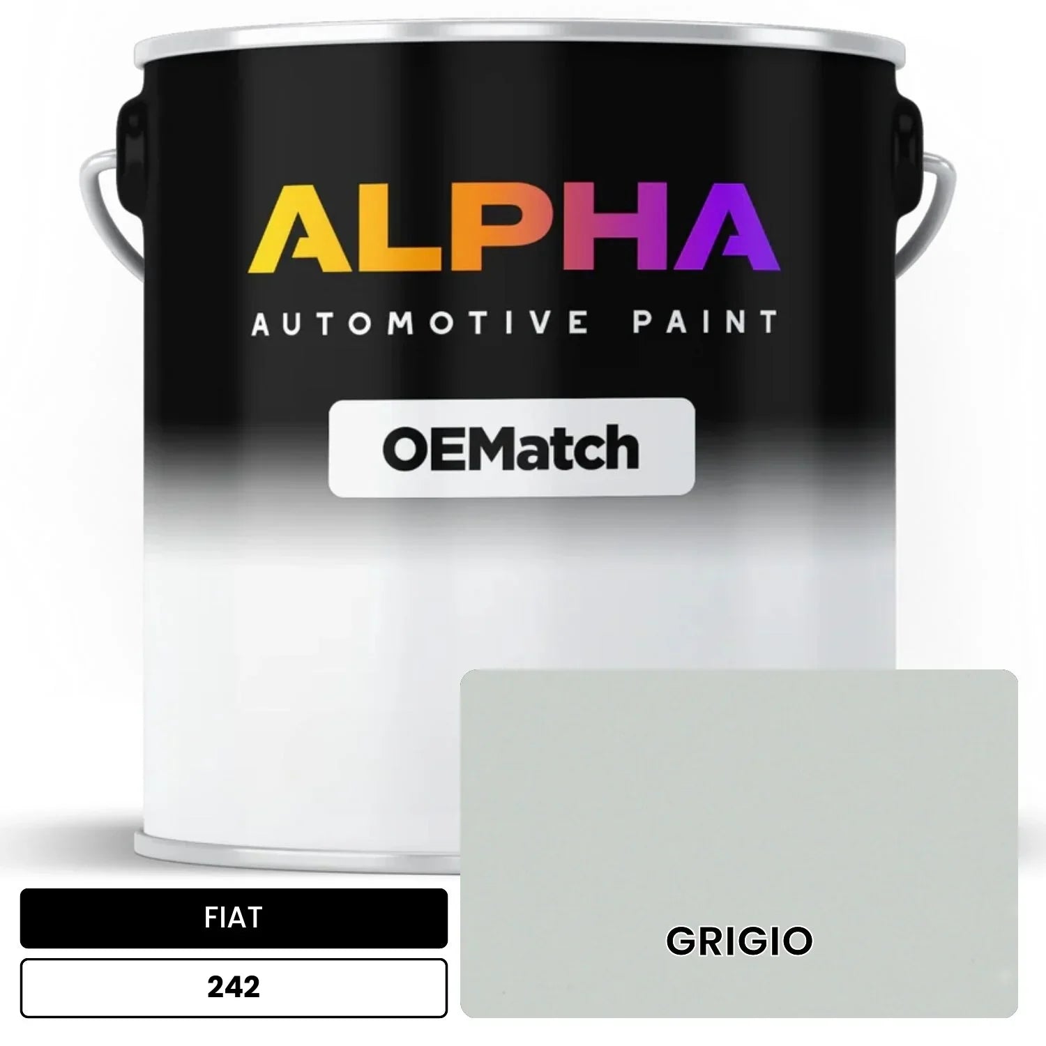 FIAT GRIGIO 242 OEMatch Basecoat