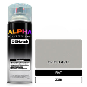 FIAT GRIGIO ARTE 331B | OEMatch Automotive Spraycan