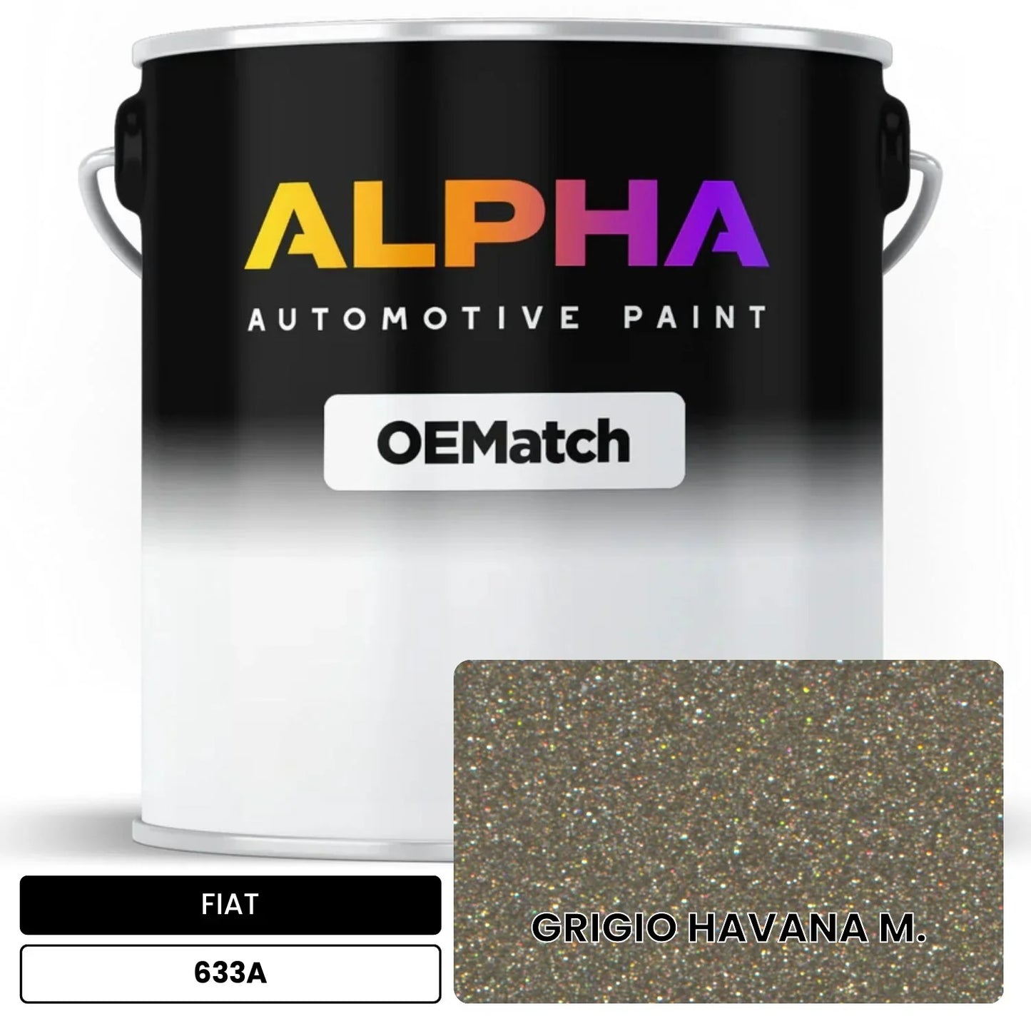 FIAT GRIGIO HAVANA M. 633A OEMatch Basecoat