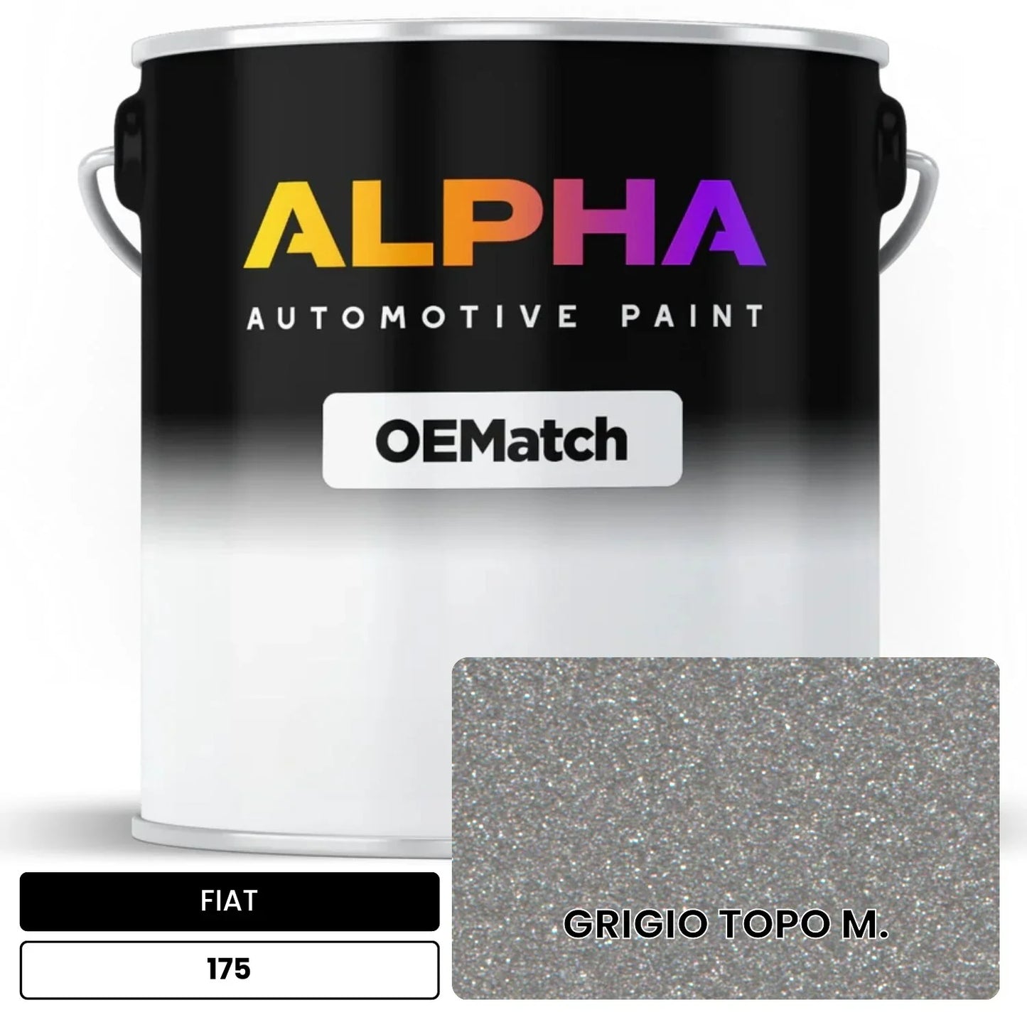 FIAT GRIGIO TOPO M. 175 OEMatch Basecoat